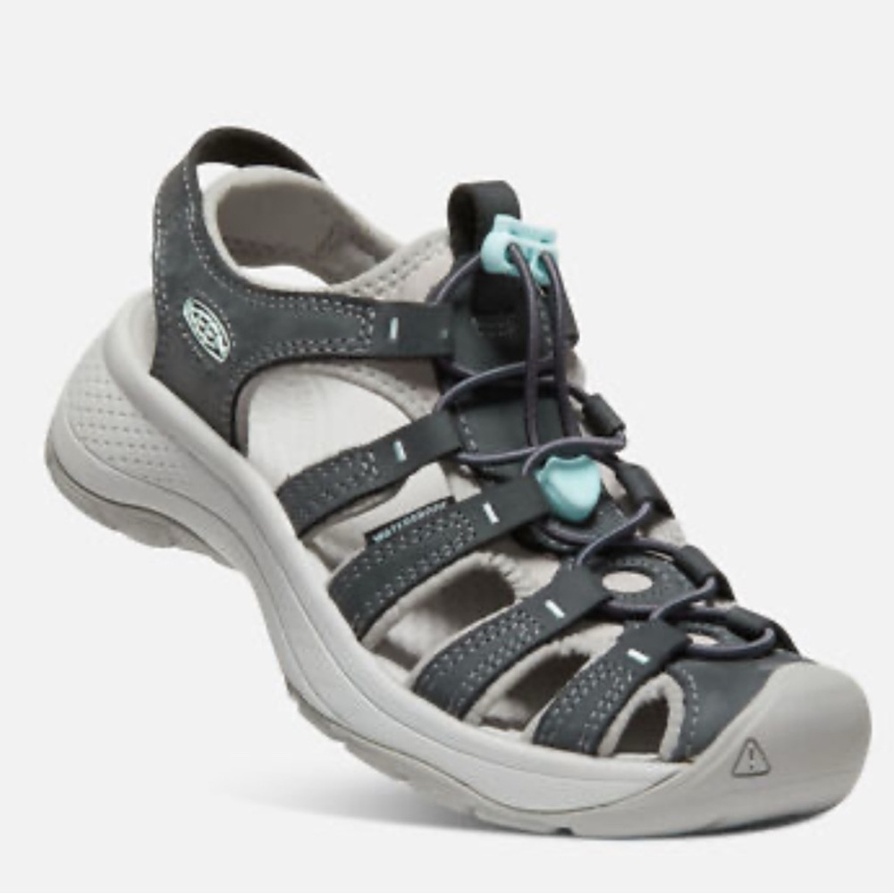 Keen Astoria Magnet/Vapor Hiking Walking Sandals 8 brand new.